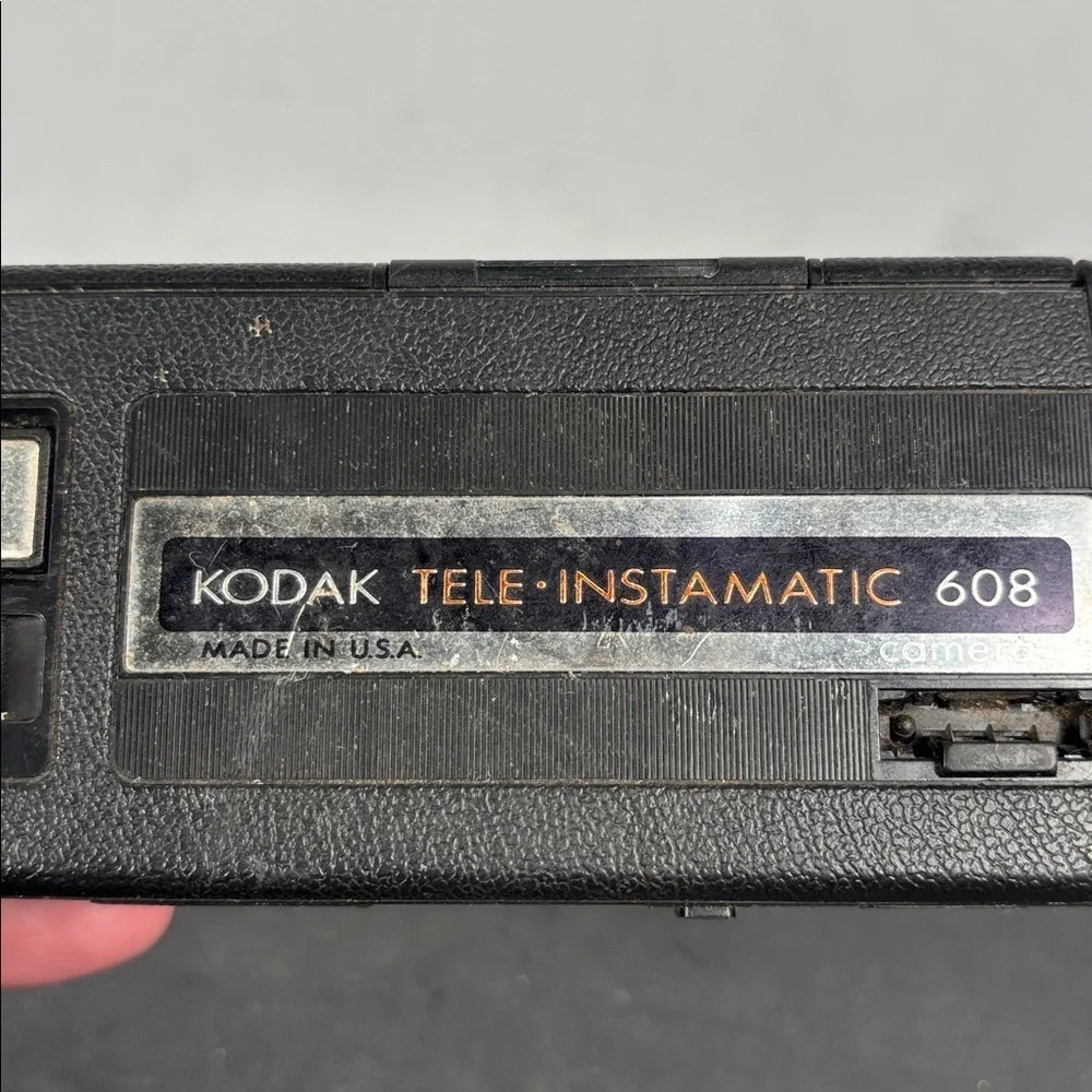 Kodak Tele Instamatic 608 110 Film Camera Vintage